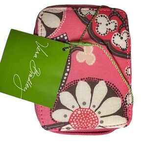 Vera Bradley NWT Travel Pill Case Travel Hard Pouch Includes Weeky Container